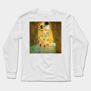 Gustav Klimt The Kiss Long Sleeve T-Shirt